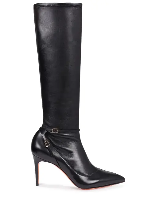 Сапоги кожаные SANTONI