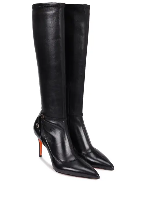 Сапоги кожаные SANTONI