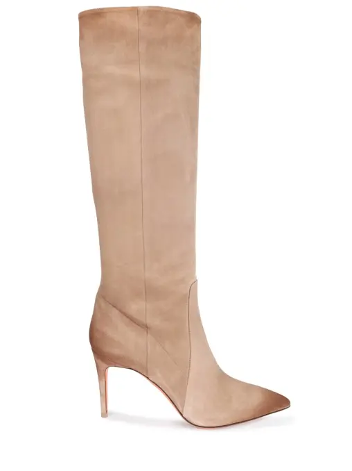 Сапоги замшевые SANTONI