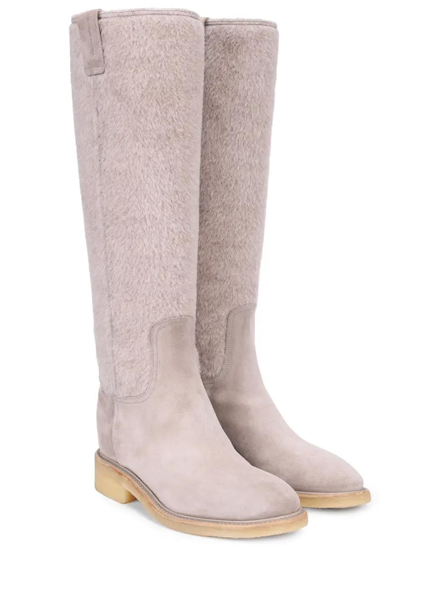 Сапоги комбинированные