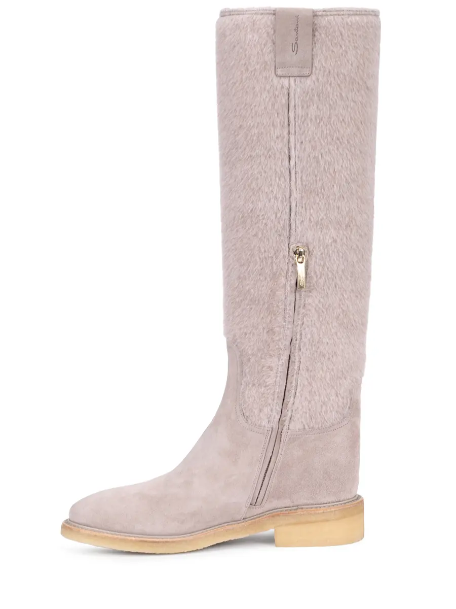 Сапоги комбинированные