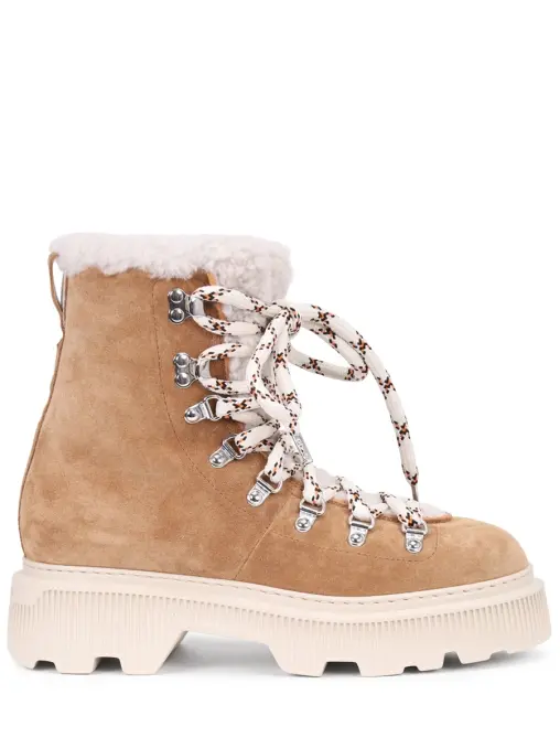 Ботинки замшевые на меху SANTONI