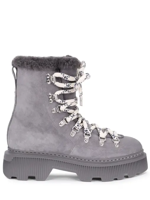 Ботинки замшевые на меху SANTONI