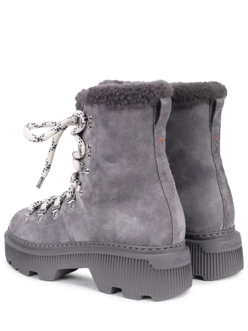 Ботинки замшевые на меху SANTONI