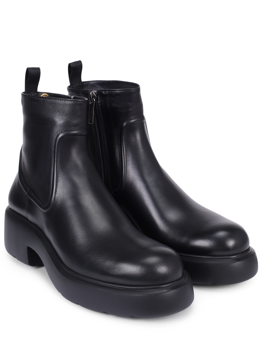 Ботинки кожаные