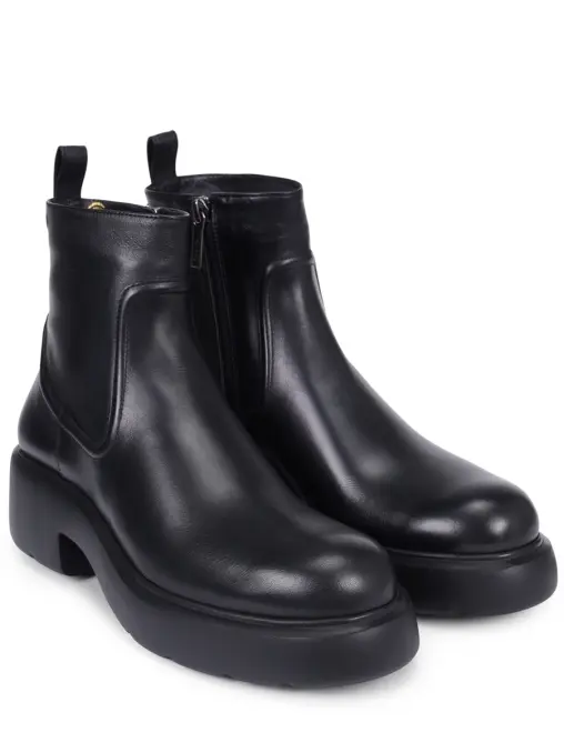 Ботинки кожаные SANTONI