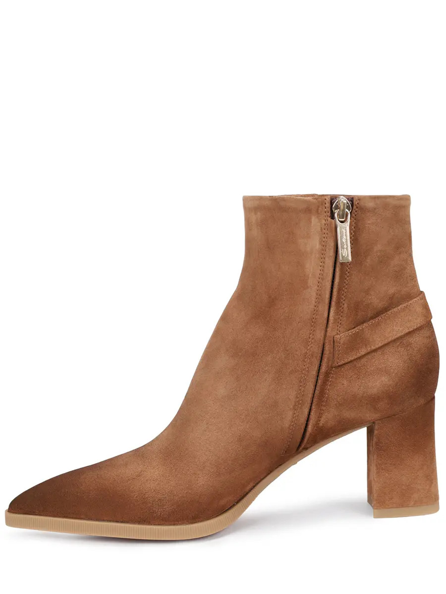 Ботильоны замшевые