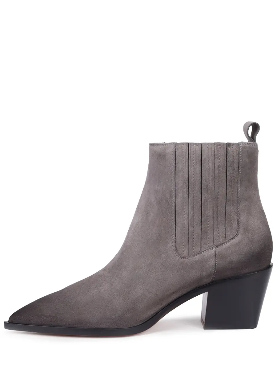 Ботильоны замшевые