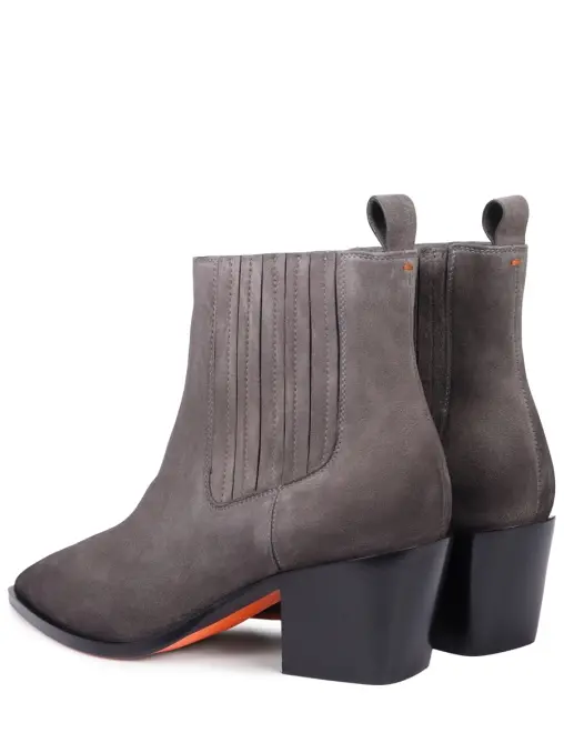 Ботильоны замшевые SANTONI
