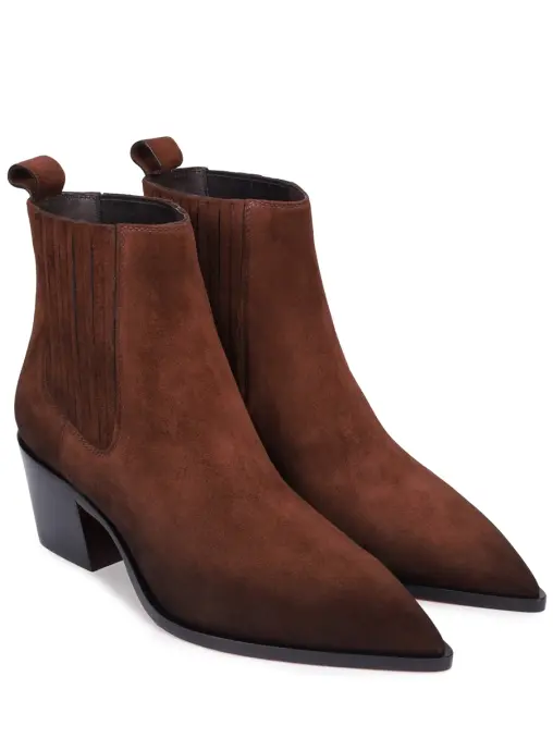 Ботильоны замшевые SANTONI