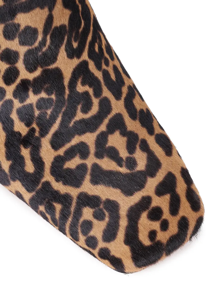 Ботильоны кожаные