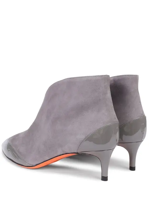 Ботильоны замшевые SANTONI