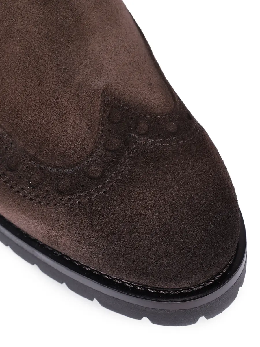 Ботинки комбинированные