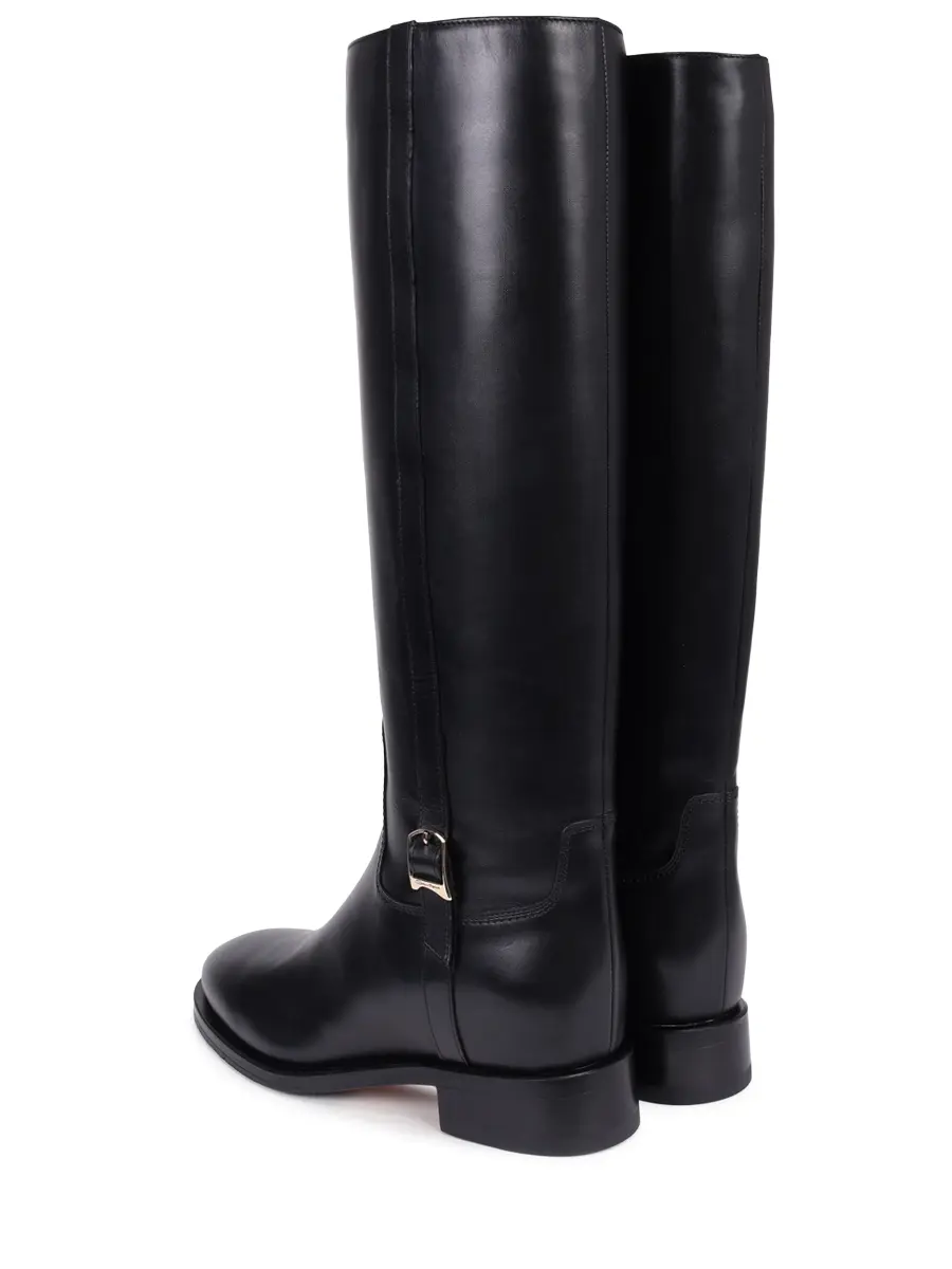 Сапоги кожаные