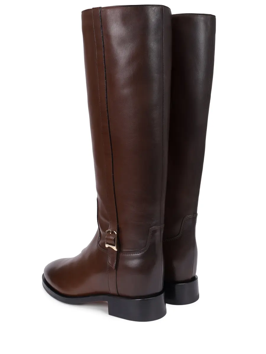 Сапоги кожаные