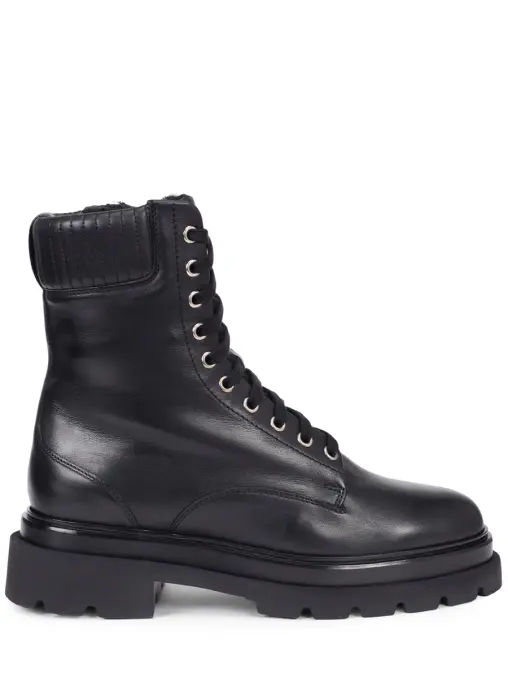 Ботинки кожаные на меху SANTONI