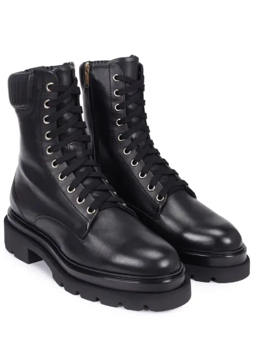 Ботинки кожаные на меху SANTONI