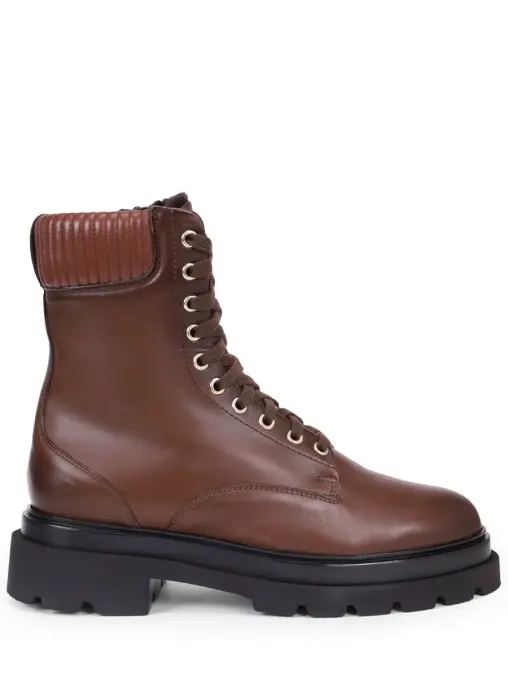 Ботинки кожаные на меху SANTONI