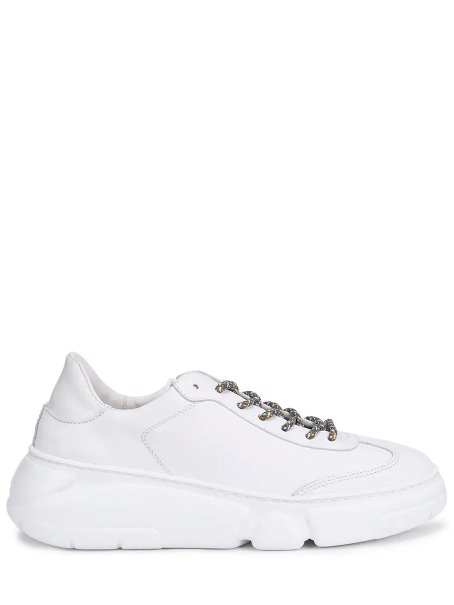 Кроссовки кожаные