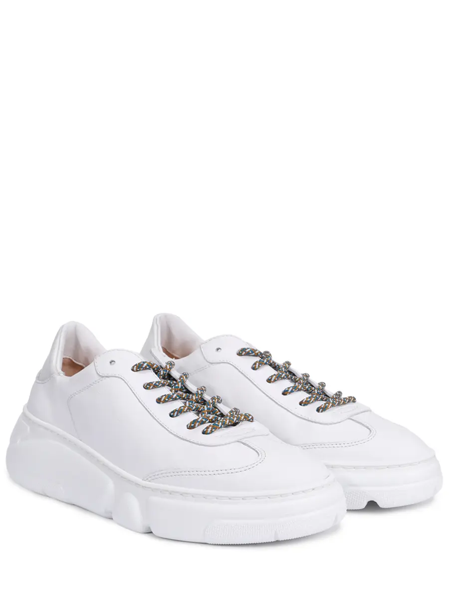 Кроссовки кожаные