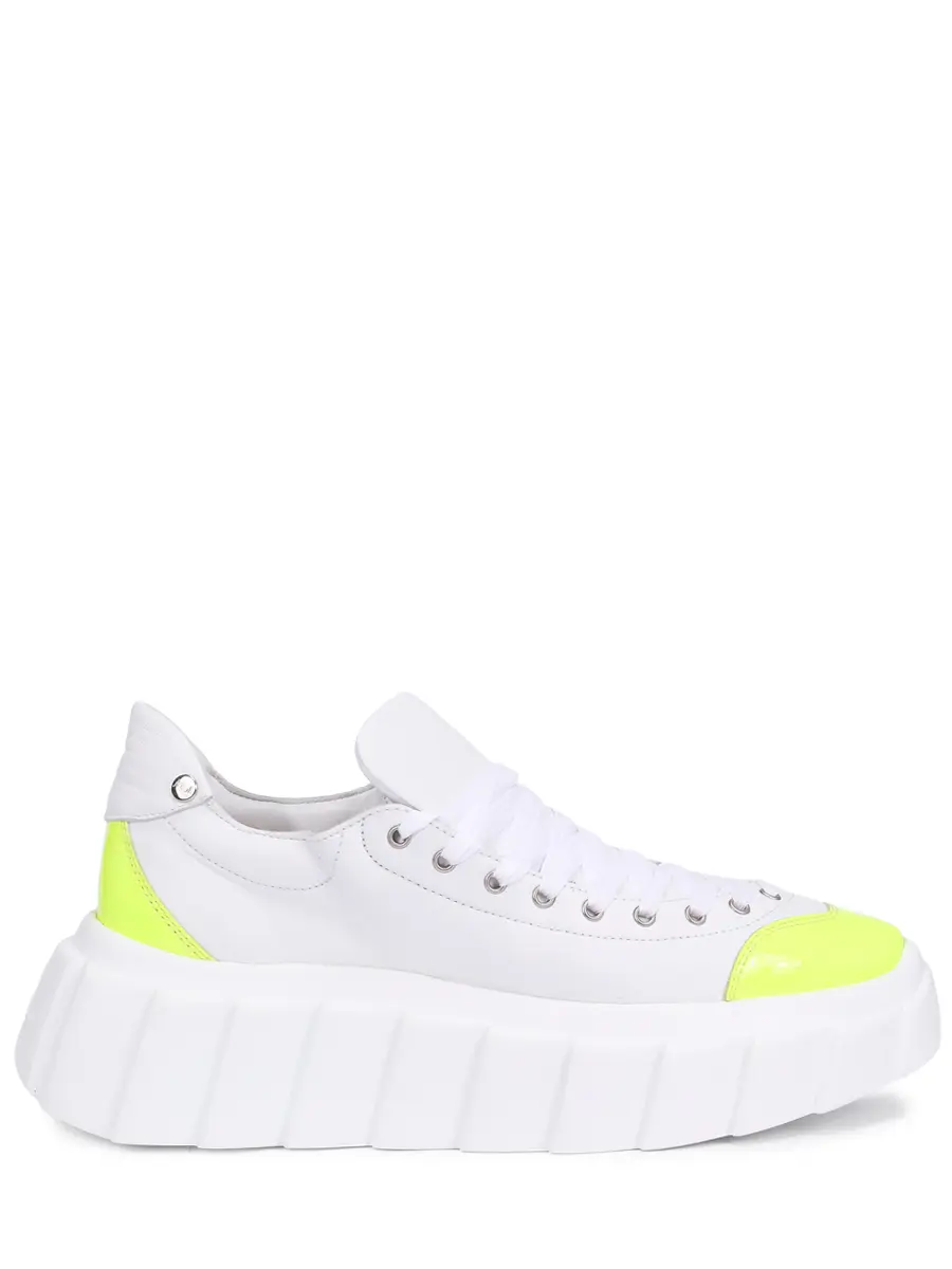 Кроссовки кожаные