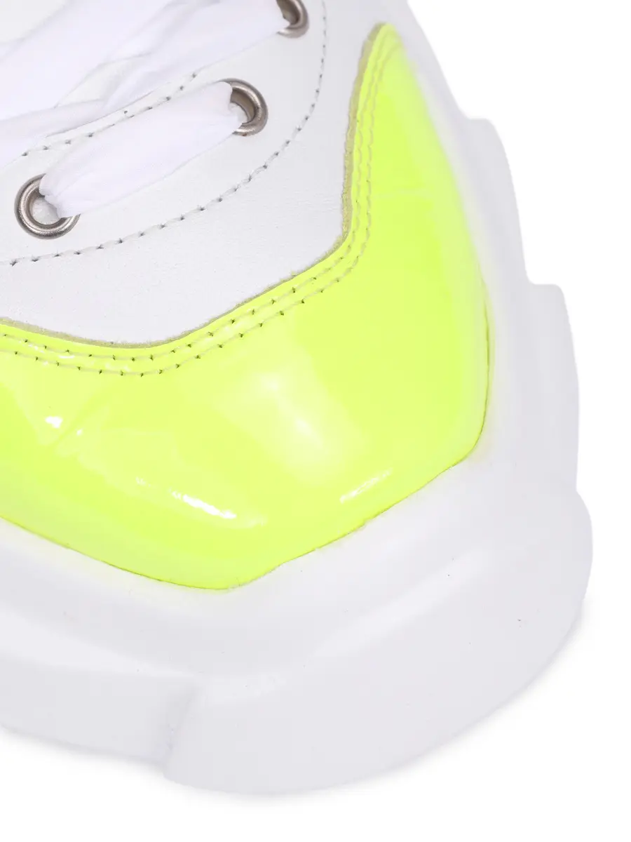 Кроссовки кожаные