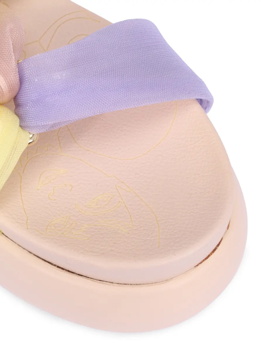 Сандалии комбинированные