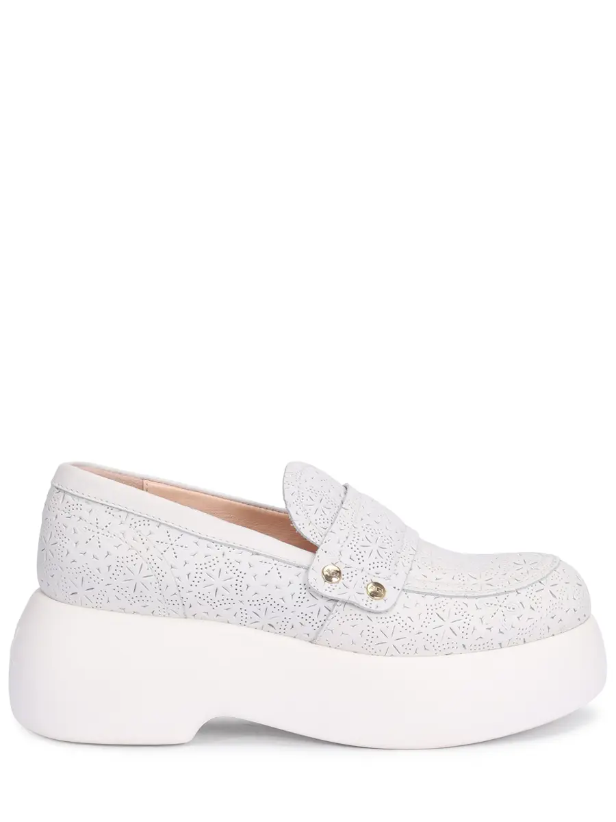 Лоферы кожаные