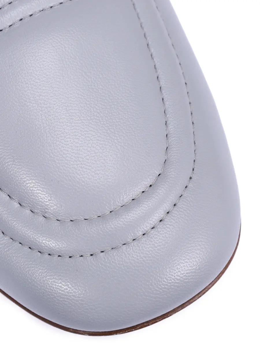 Лоферы кожаные