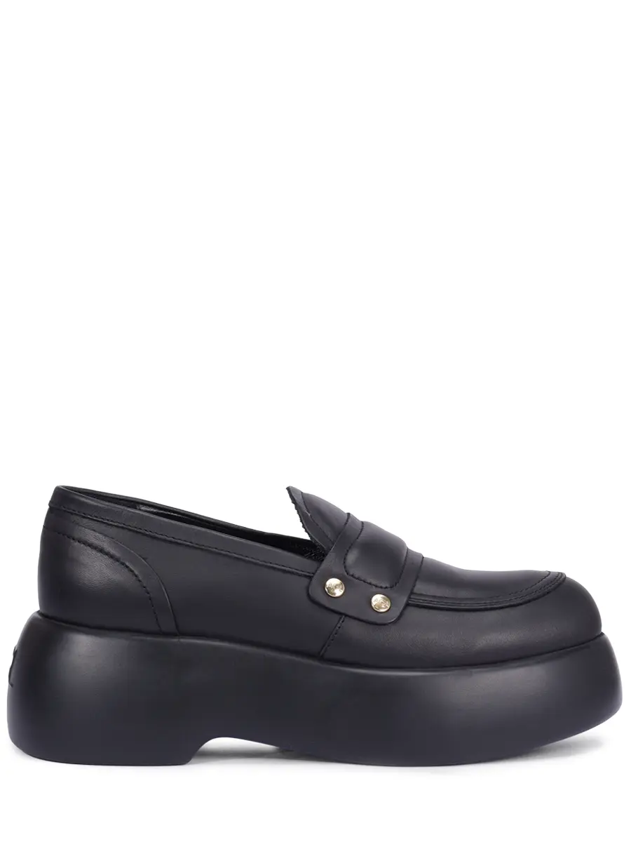 Лоферы кожаные