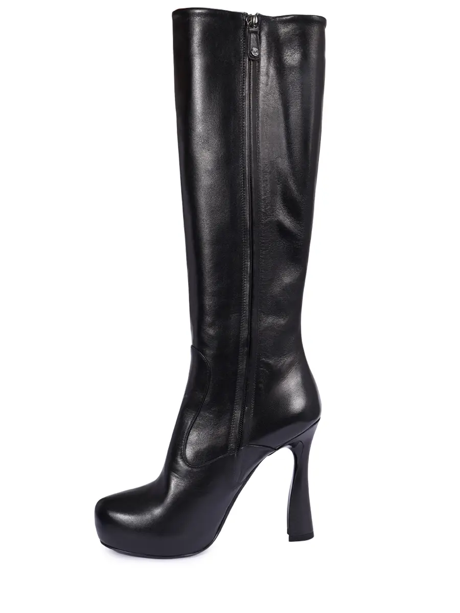 Сапоги кожаные