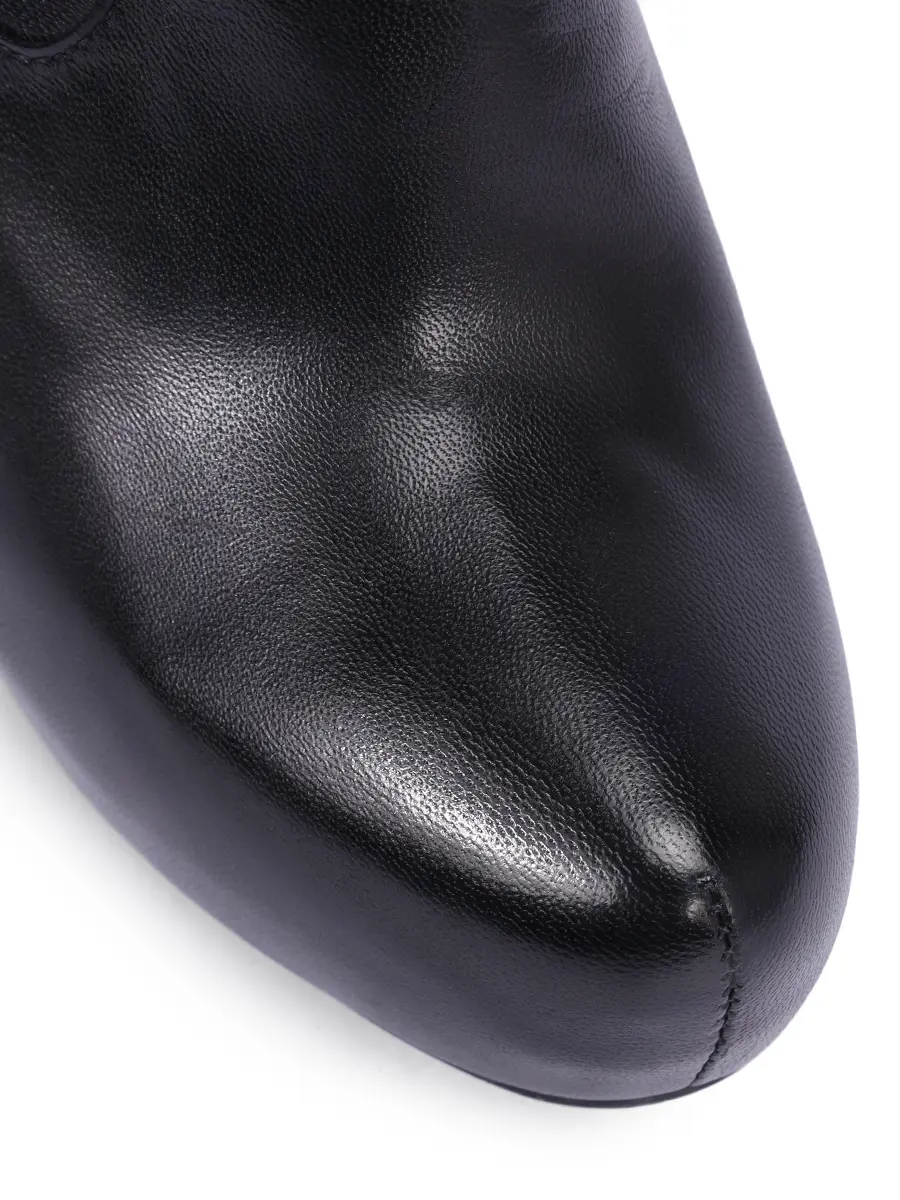 Сапоги кожаные