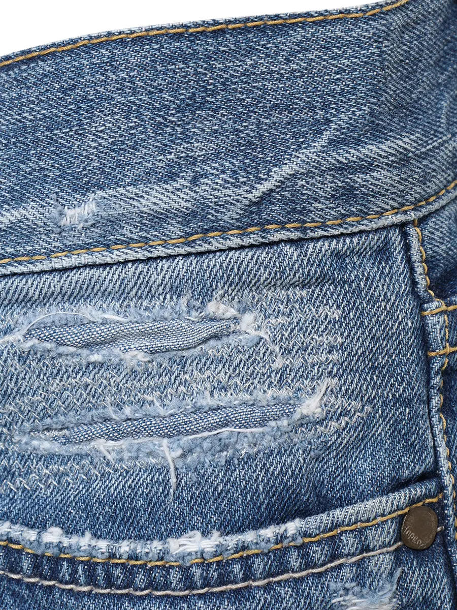 Джинсы хлопковые