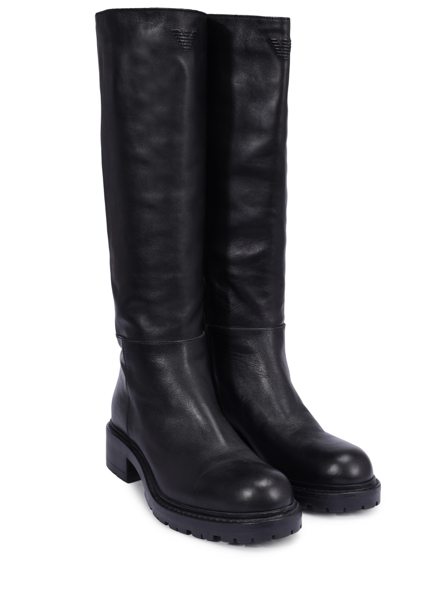 Сапоги кожаные