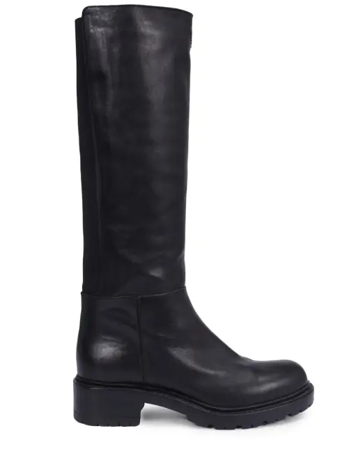 Сапоги кожаные EMPORIO ARMANI