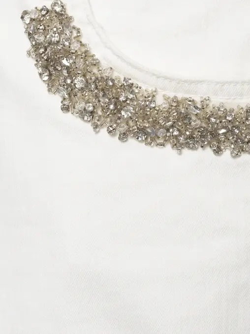Джинсы хлопковые ERMANNO SCERVINO