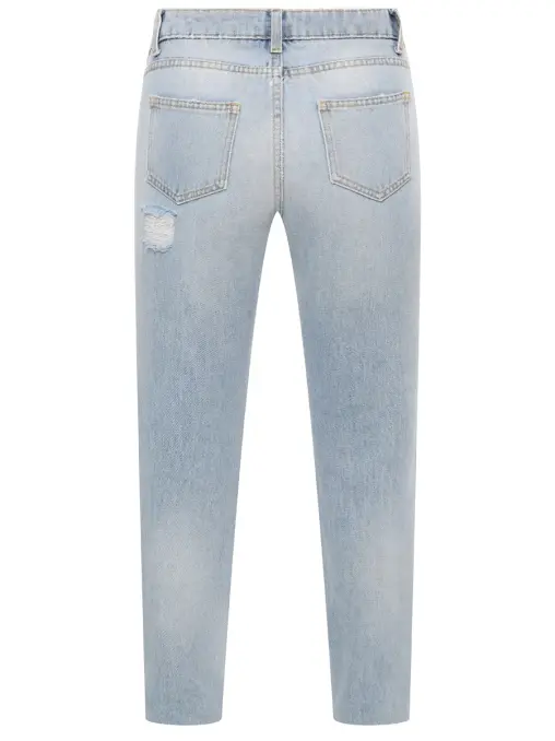 Джинсы хлопковые ERMANNO SCERVINO