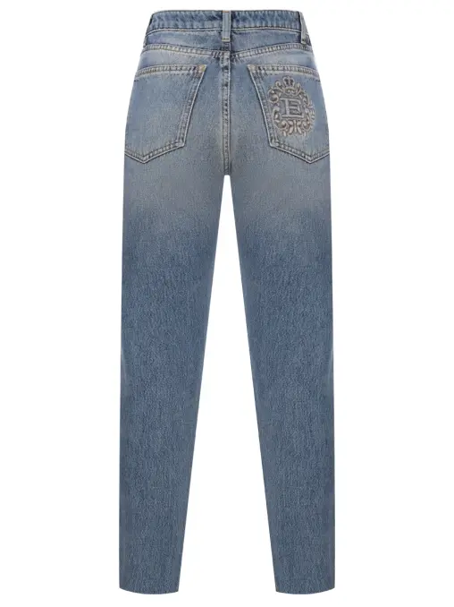 Джинсы хлопковые ERMANNO SCERVINO