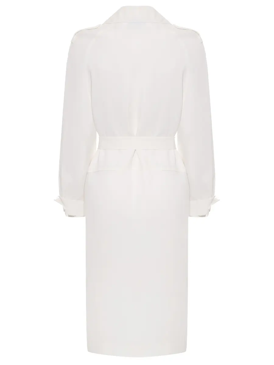 Плащ однотонный