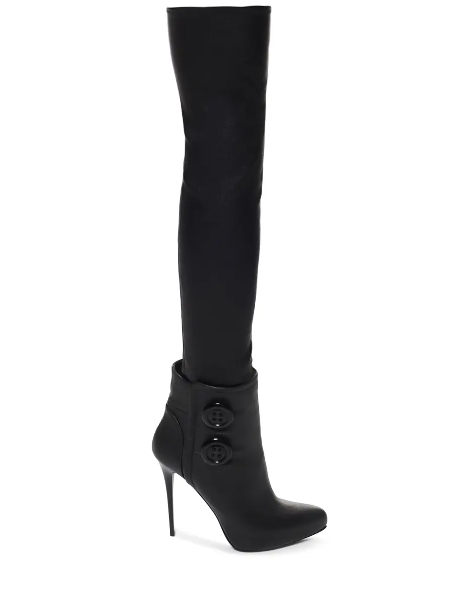 Ботильоны с чулком-трансформером