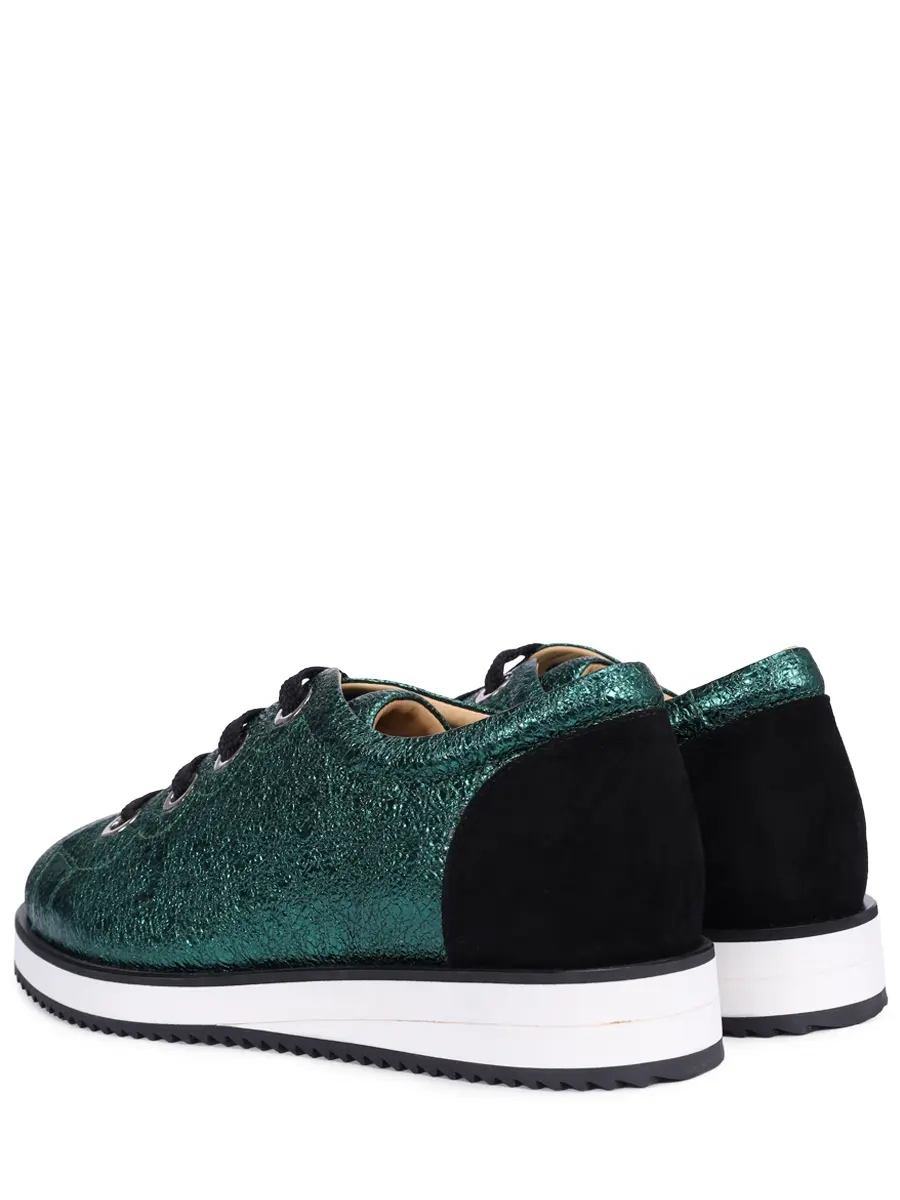 Ботинки однотонные