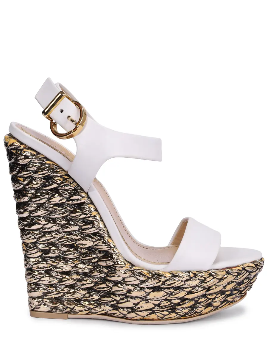 Босоножки кожаные