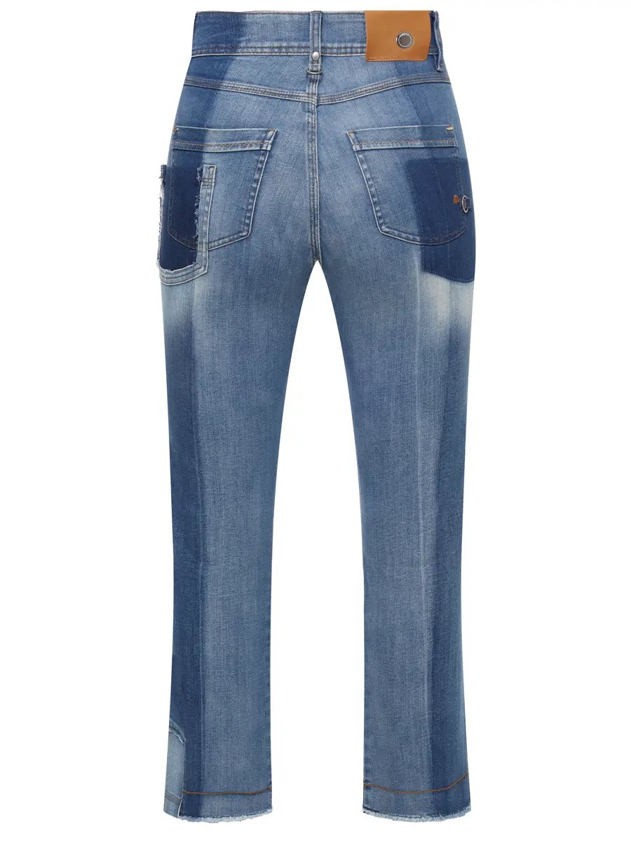 Джинсы хлопковые