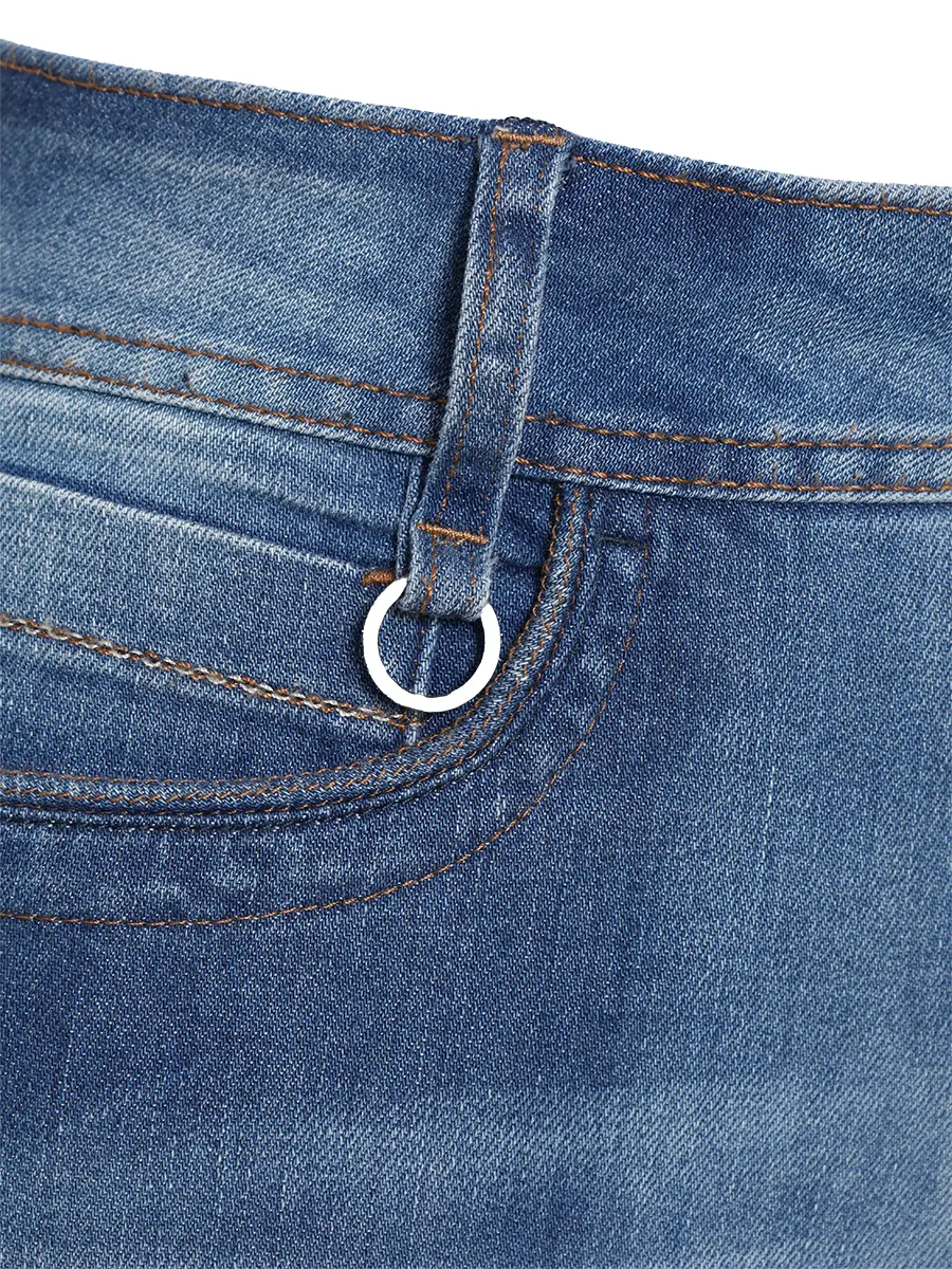 Джинсы хлопковые