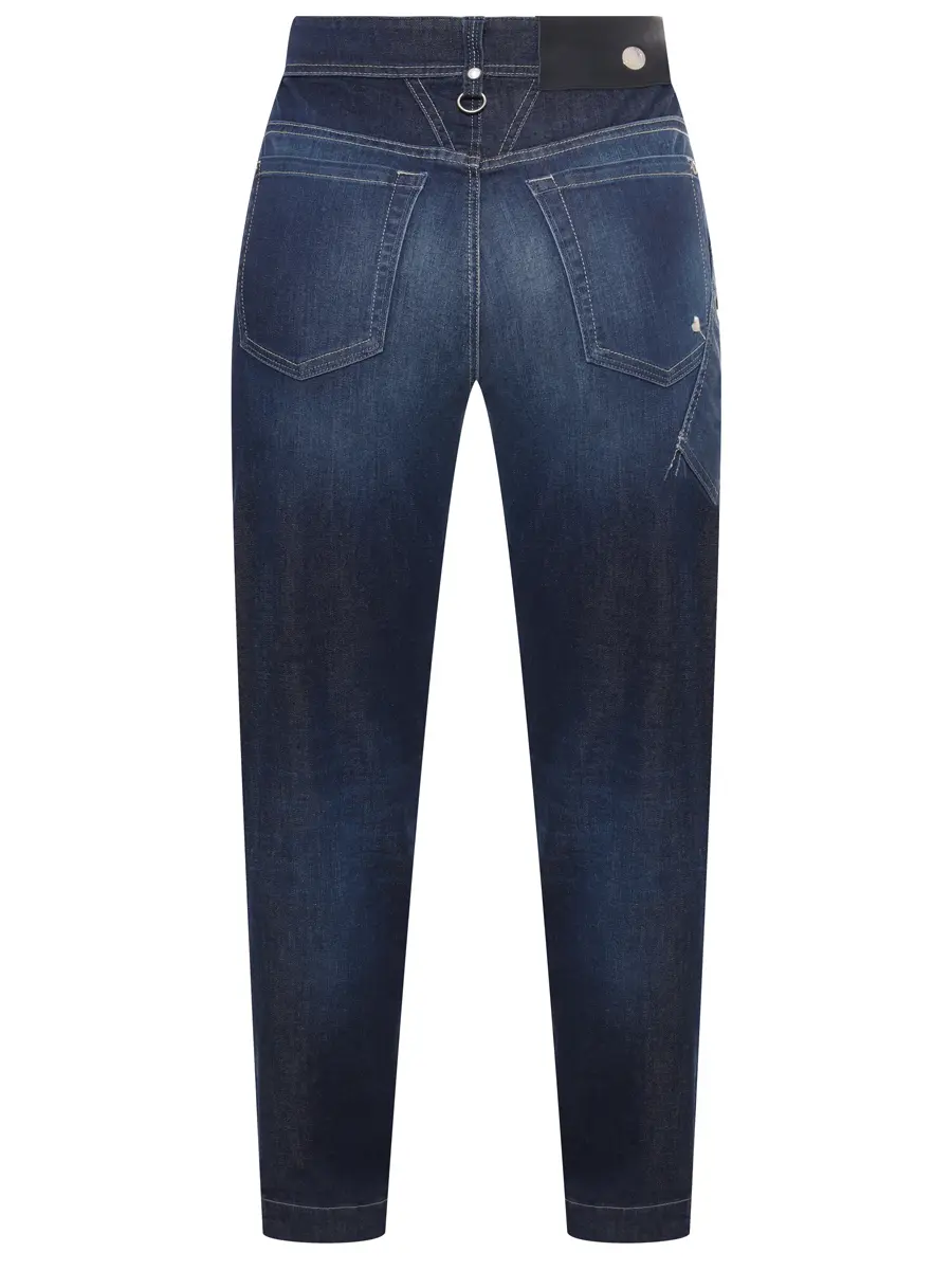 Джинсы хлопковые