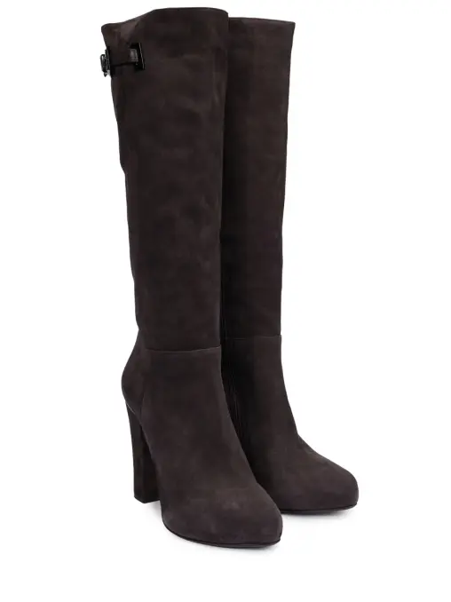 Сапоги замшевые LE SILLA