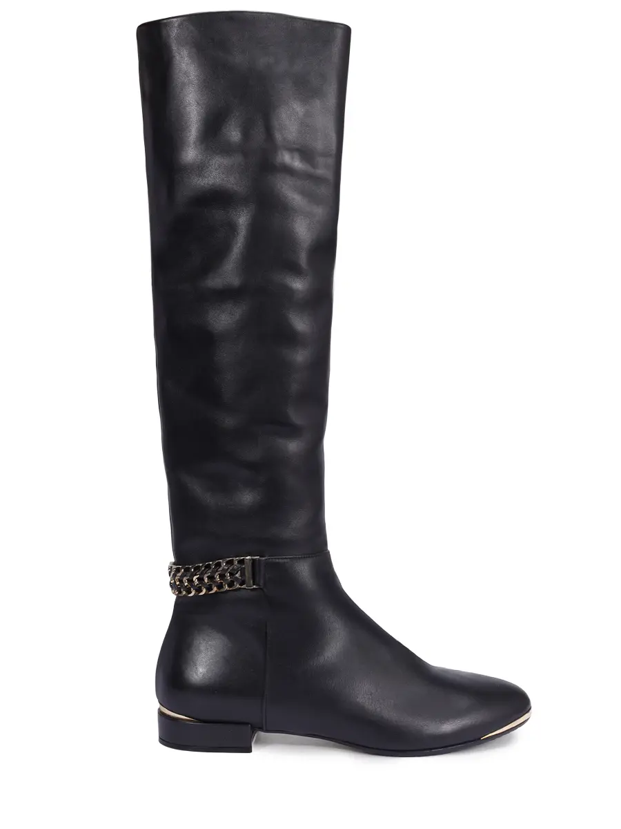 Сапоги кожаные