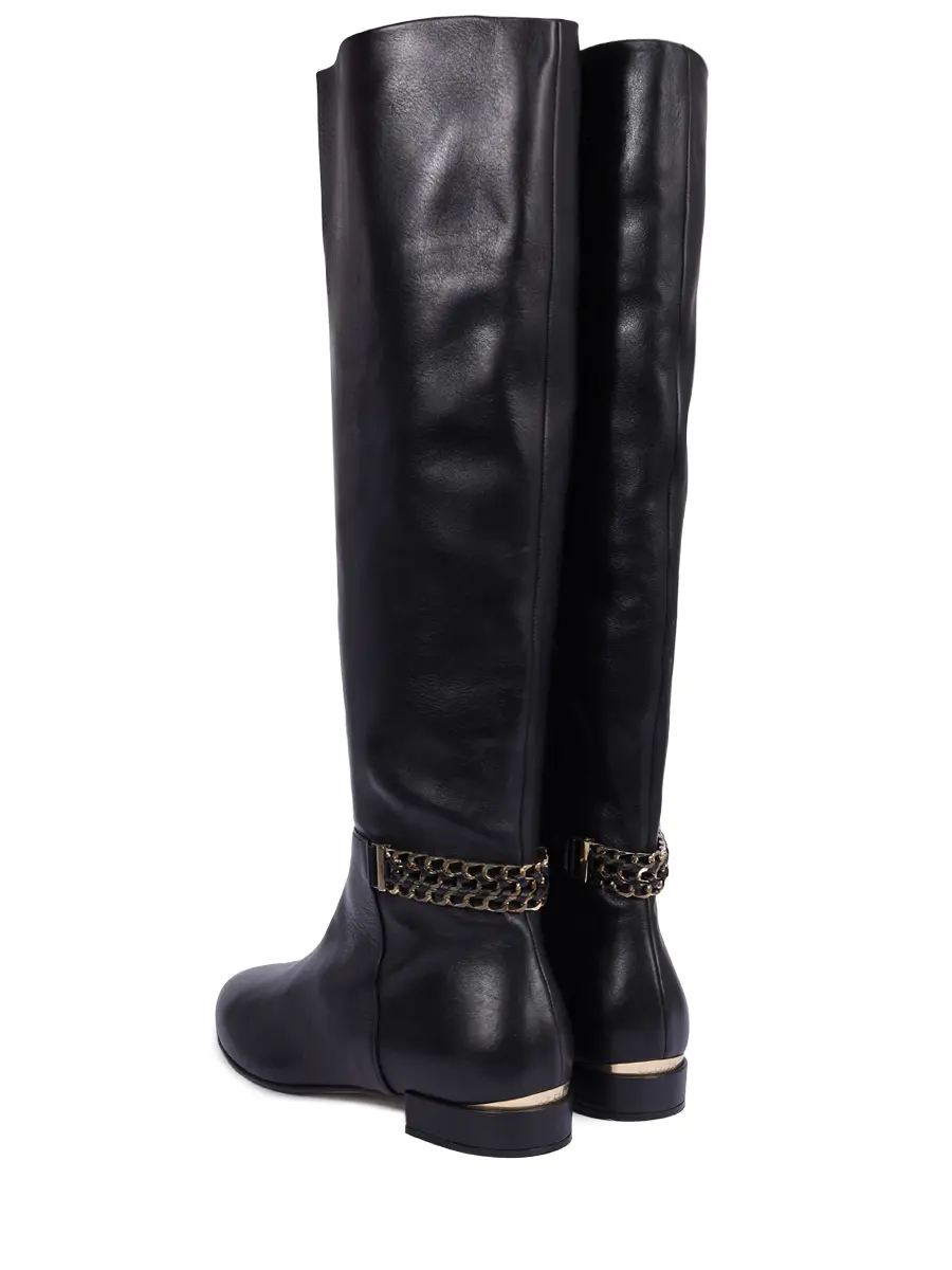 Сапоги кожаные