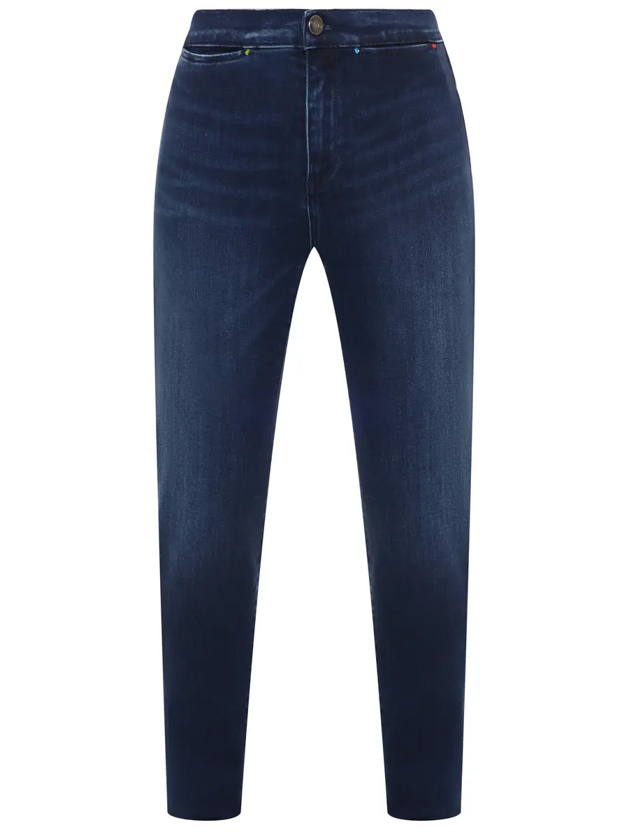 Джинсы однотонные