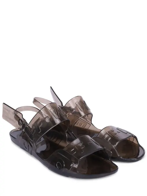 Сандалии прозрачные OFF-WHITE